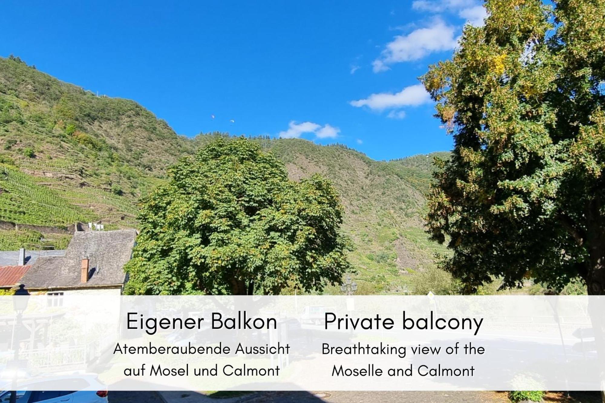 דירות ברם Winzerhaus Am Calmont - Charme & Moselblick מראה חיצוני תמונה